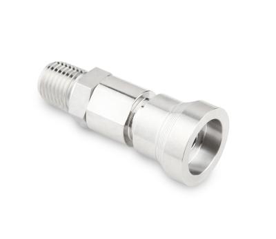 QUICK CONNECT. STEM WITHOUT VALVE SS316 - 1/4'' MALE NPT THREAD