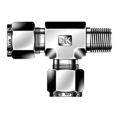 MALE RUN TEE, 1 IN. TUBE FITTING - 1 IN. MALE NPT - 1 IN. TUBE FITTING, SS316/316L